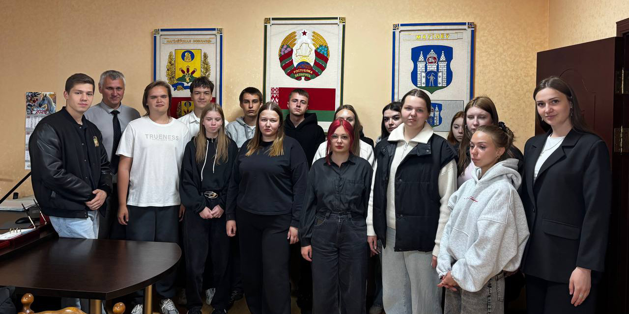 Встреча молодых специалистов с первым секретарем районного комитета ОО «БРСМ» г. Могилёва